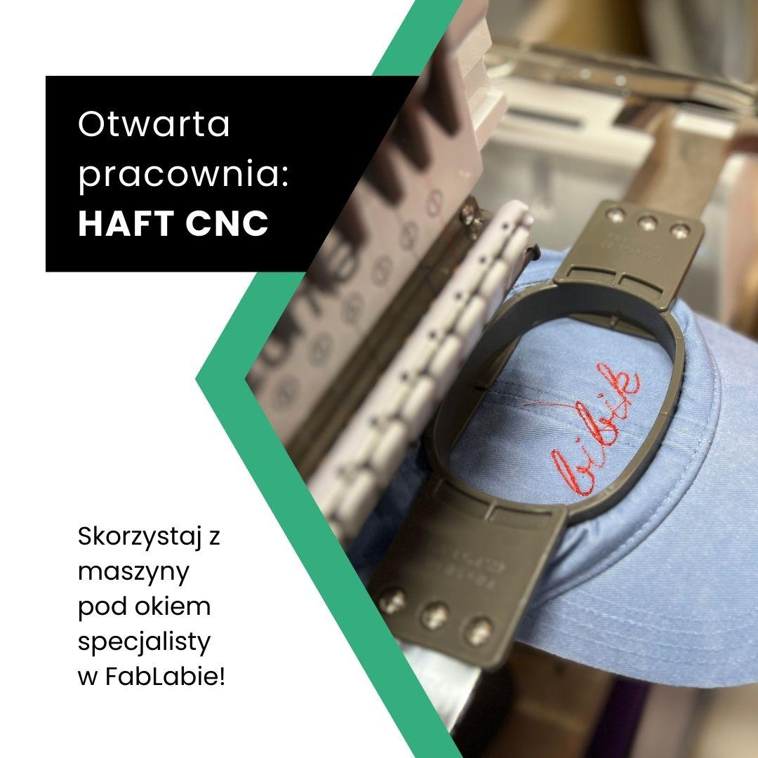 Dzień otwarty w pracowni haftu CNC w FabLabie