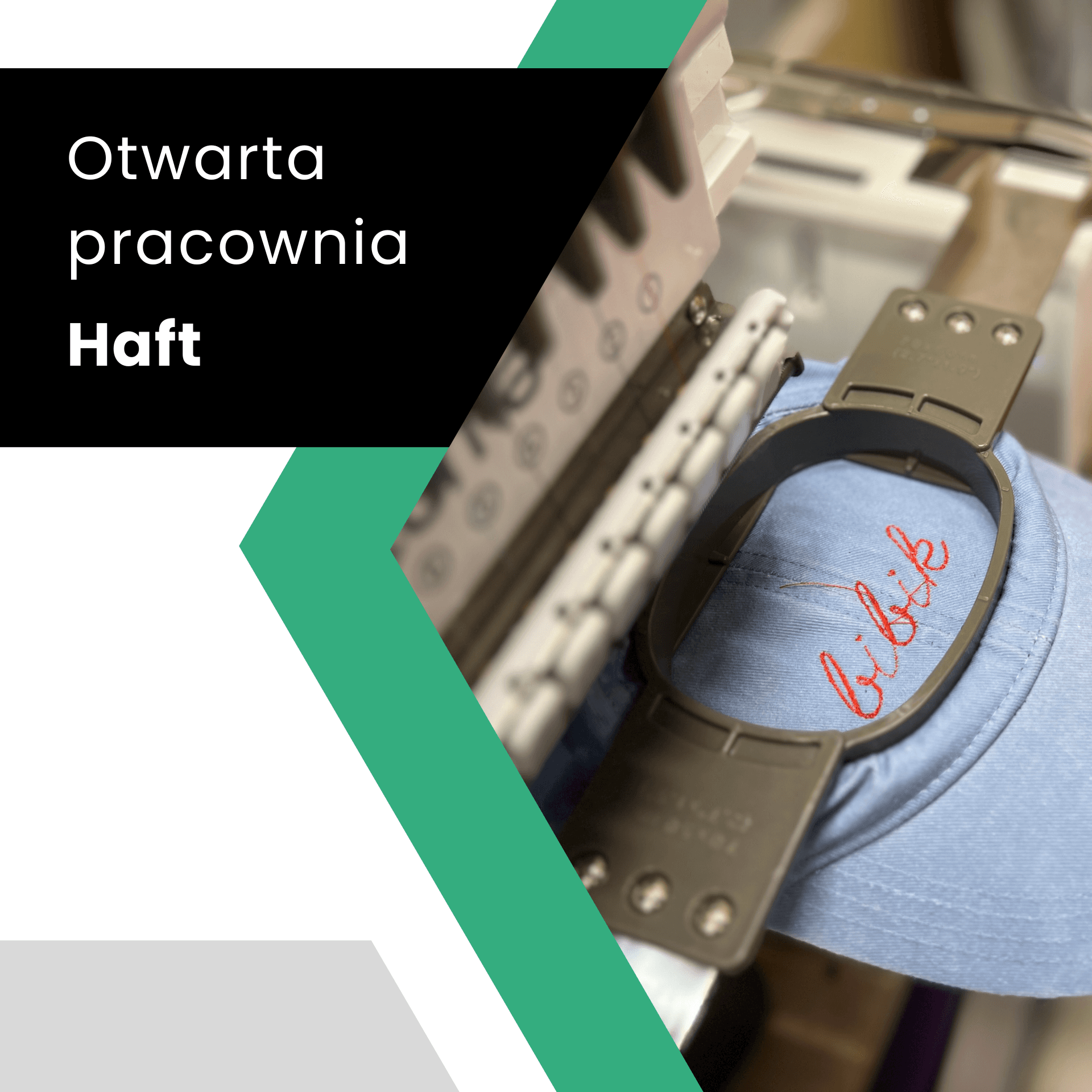Otwarta pracownia: Haft CNC