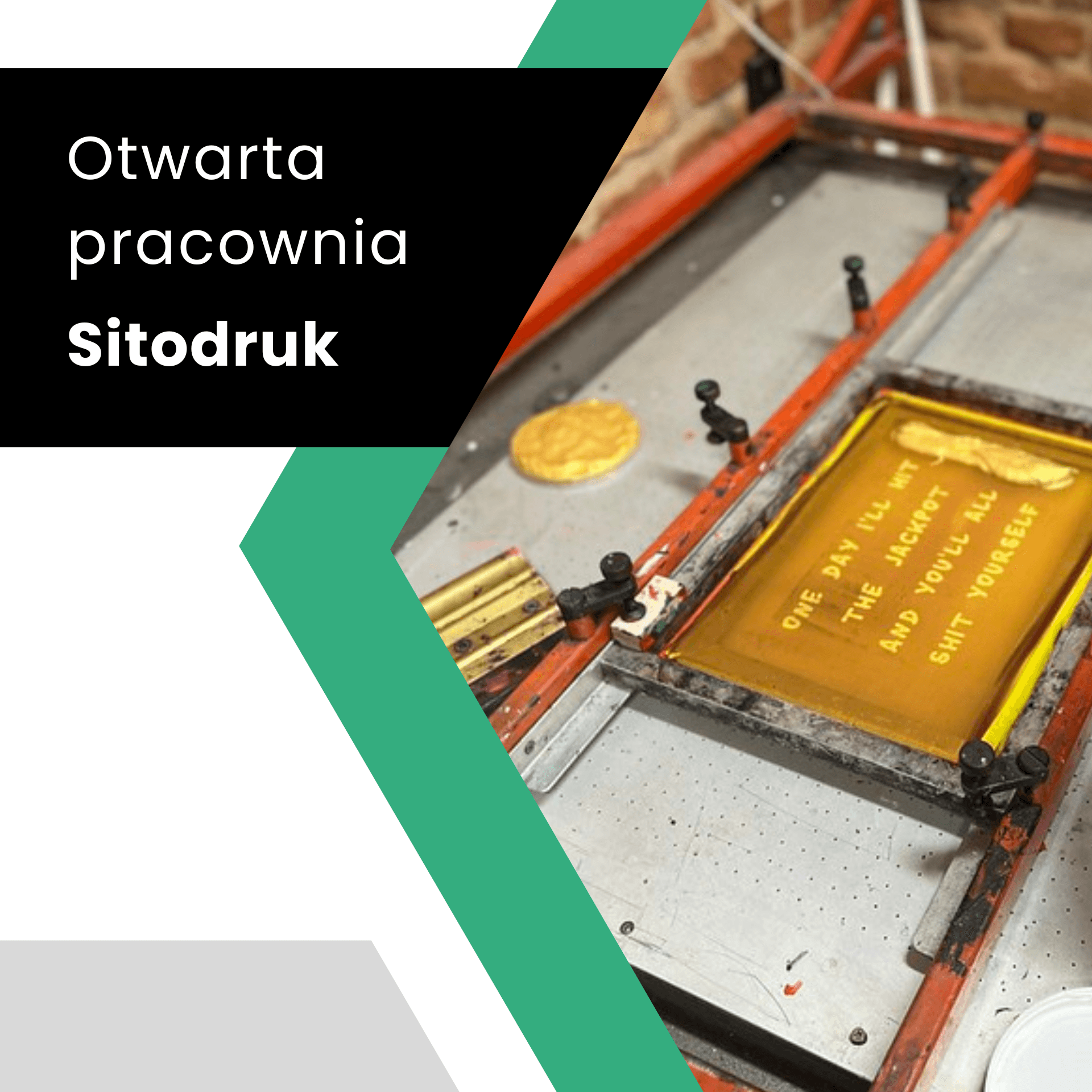 Otwarta pracownia – Sitodruk